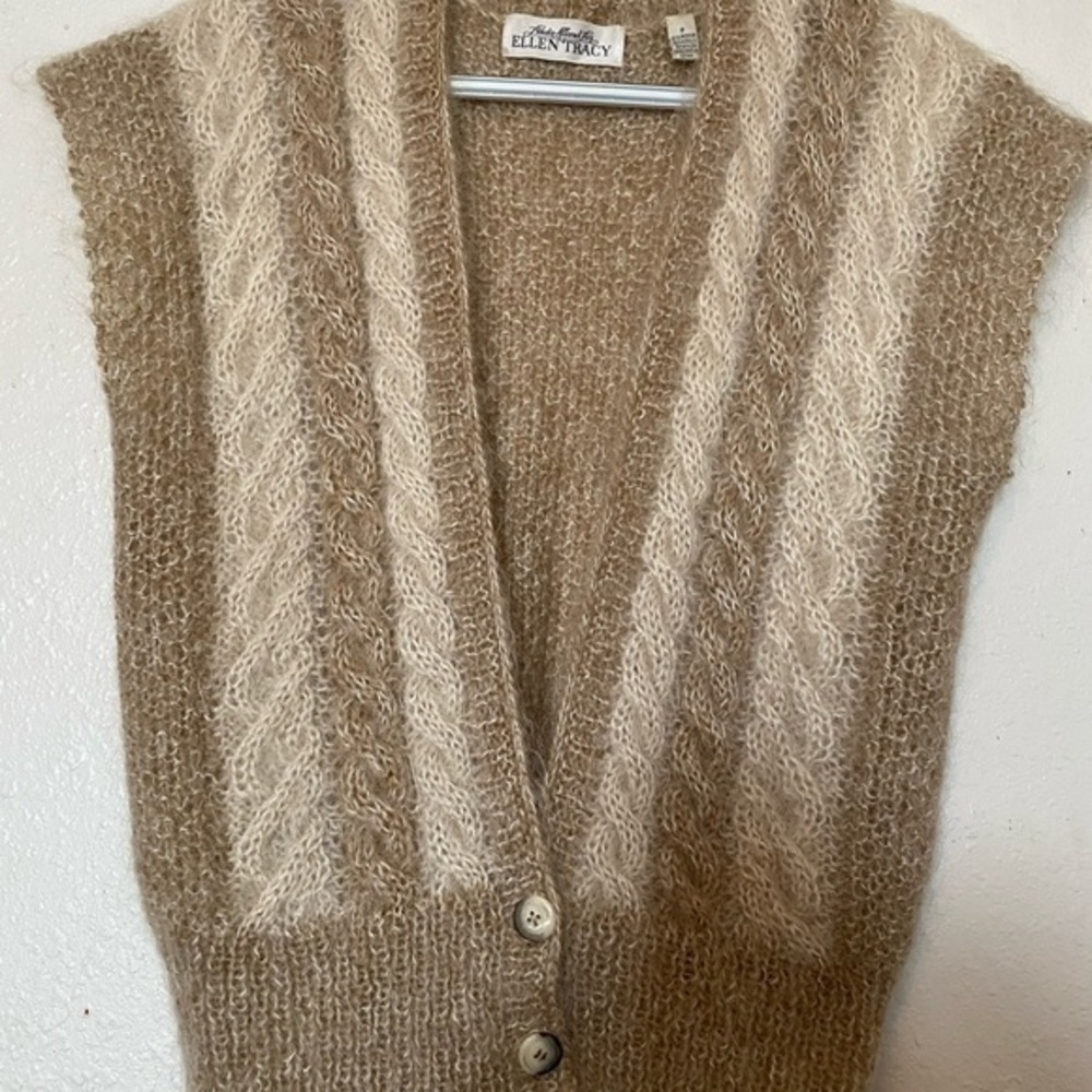 Ellen Tracy, Mohair vest